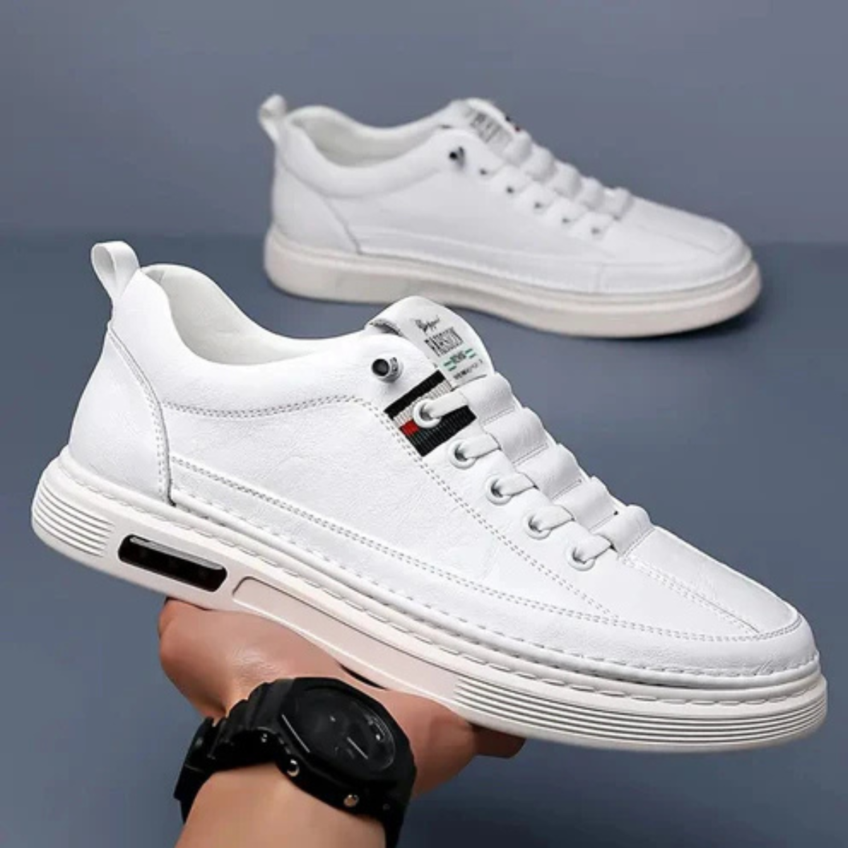 Tênis Evolt Masculino de Couro Italiano + BRINDE