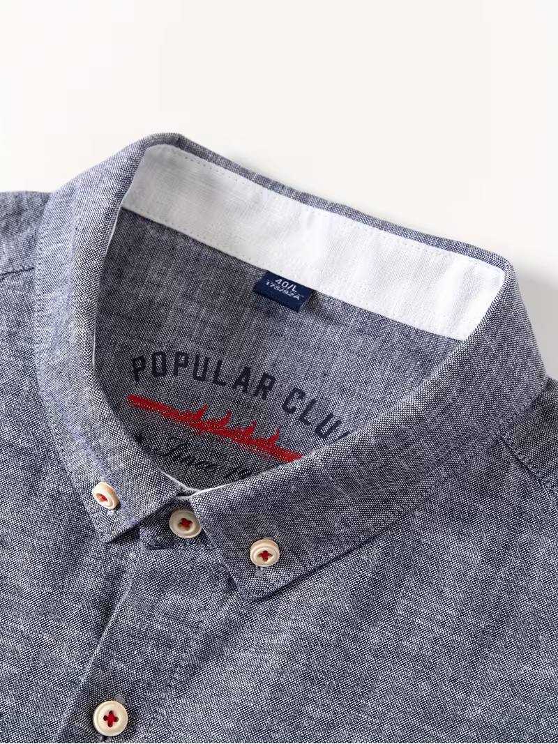 Camisa Algodão & Linho Heritage