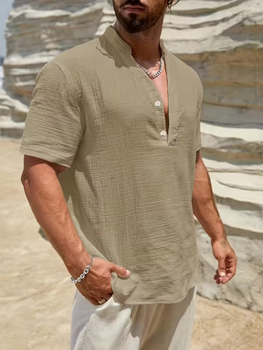 Camisa Henley Linho Coast